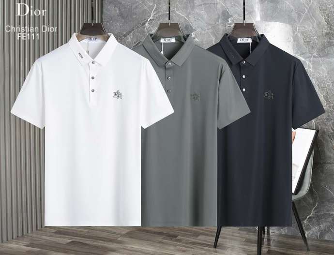 Dior Polo Shirt Short _SKUDiorM-3XL26rn5620130